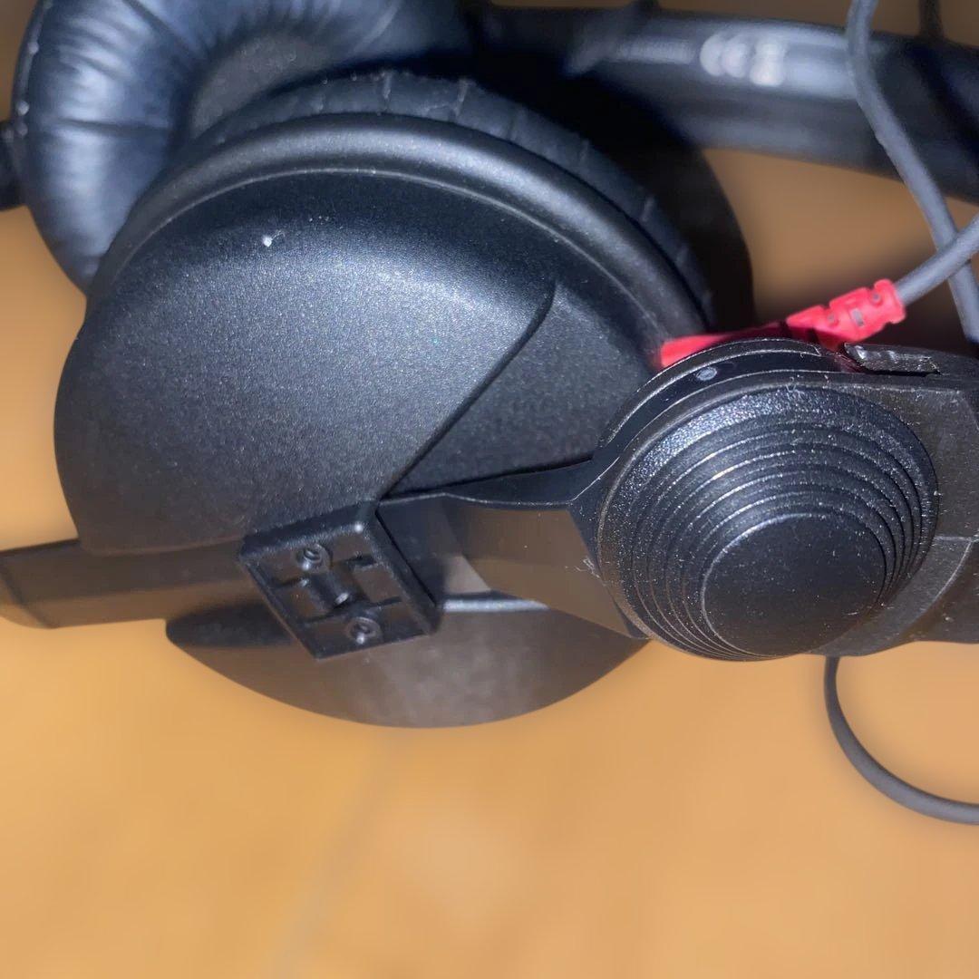 Sennheiser HD25 ブラック ヘッドホン イヤーパッドほぼ新品