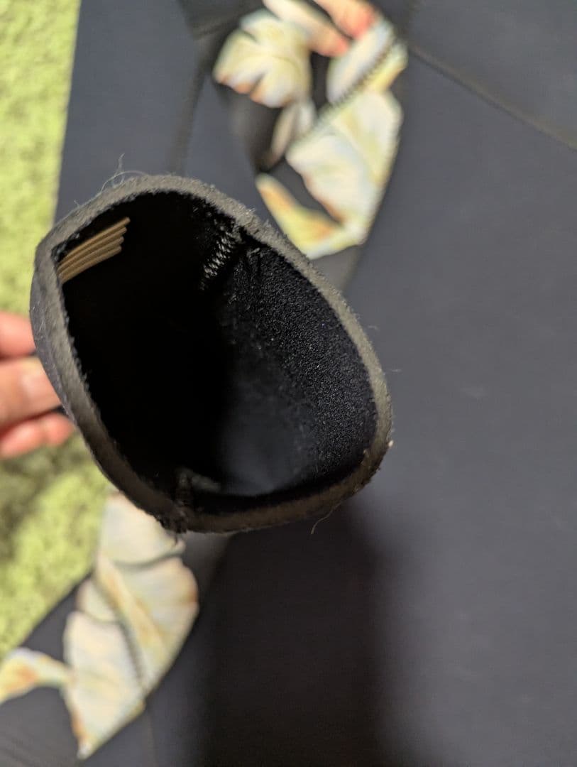 ビラボン レディース ウェットスーツ 3×2mm L ジャージ 美品ほつれ小あり