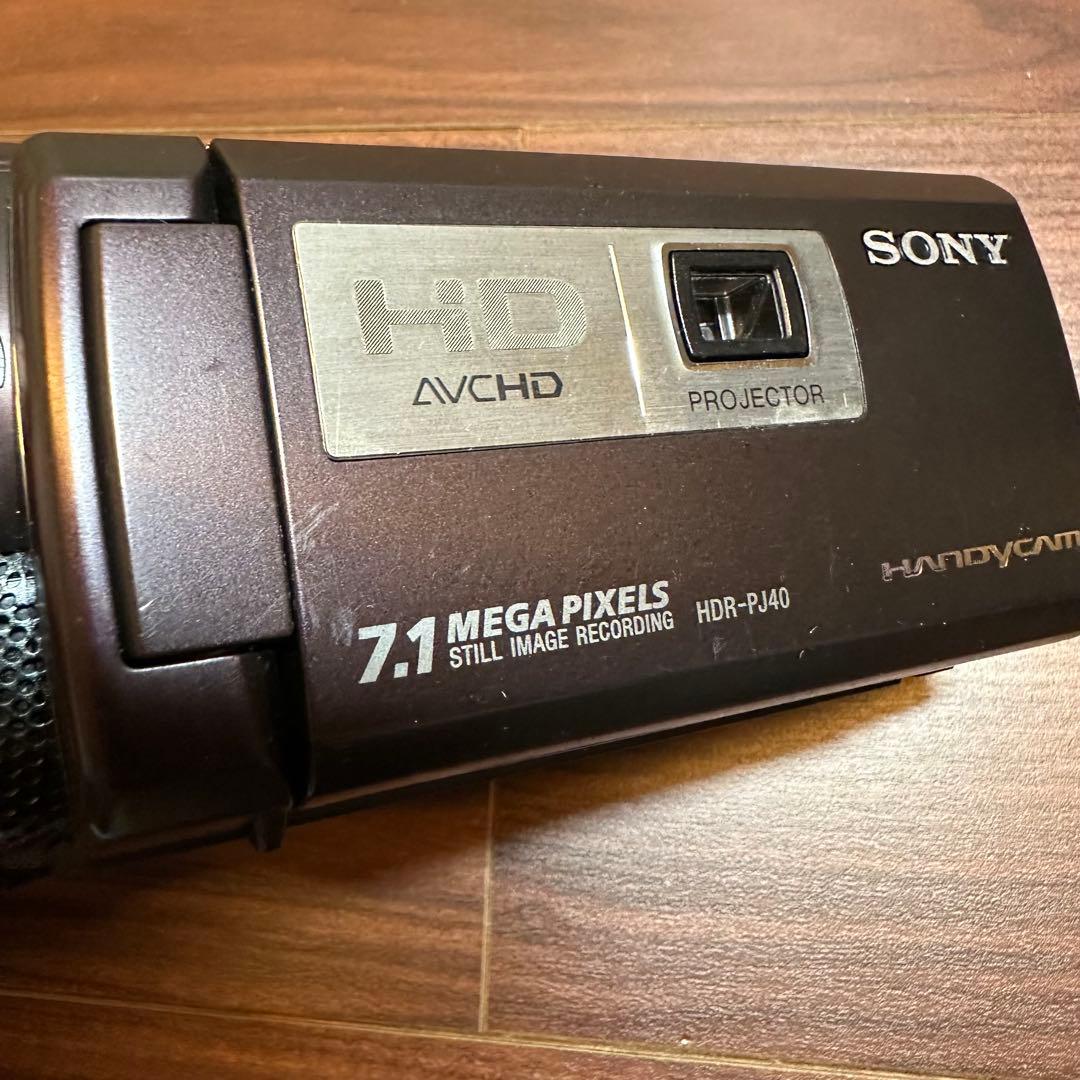 SONY HDR-PJ40V ビデオカメラ 1429