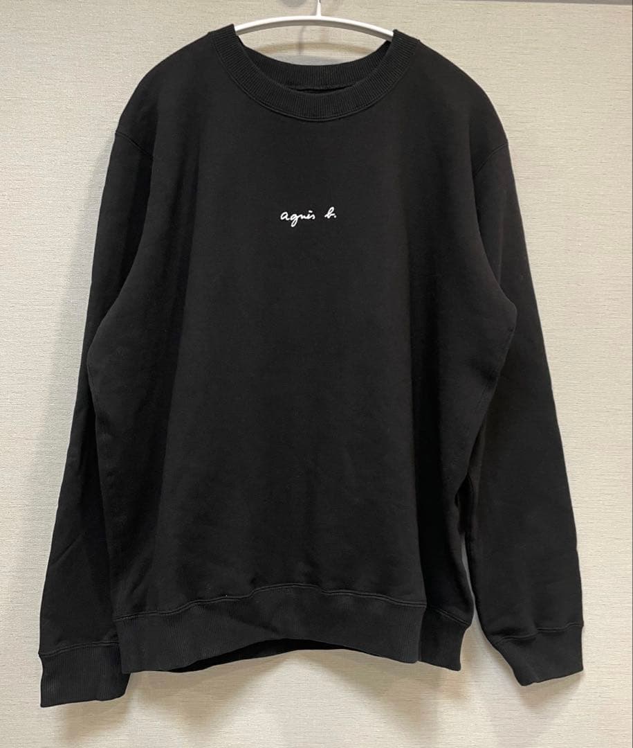 【新品未使用】メンズ アニエスベー ロゴスウェット