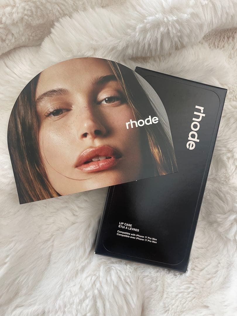 一点のみ　rhode iphone17 pro max ケース限定　黒