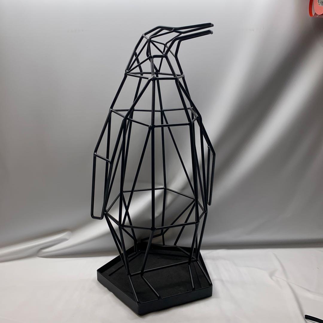ペンギンの傘立て シャドーワイヤー UMBRELLA STAND PENGUIN