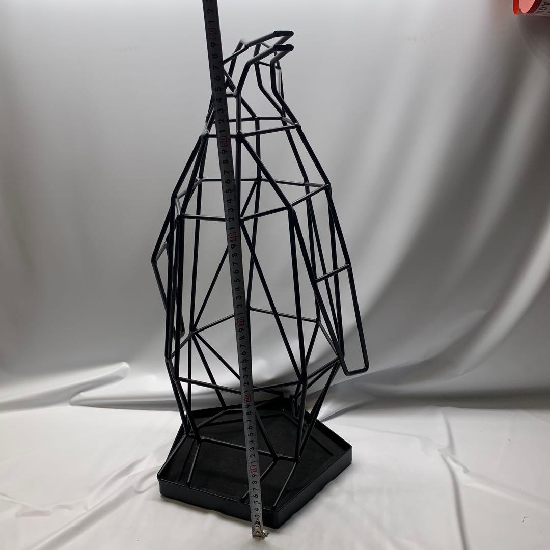 ペンギンの傘立て シャドーワイヤー UMBRELLA STAND PENGUIN