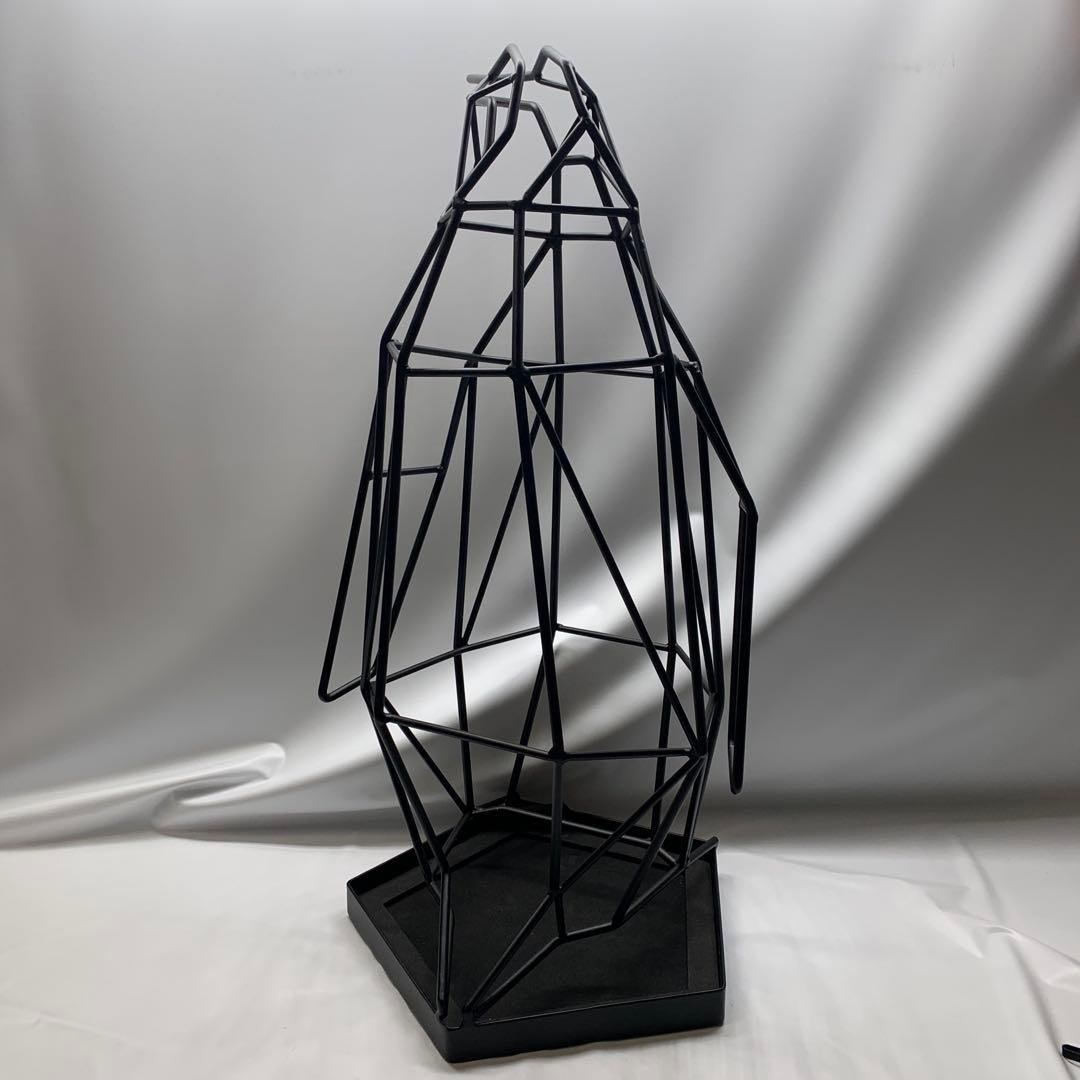 ペンギンの傘立て シャドーワイヤー UMBRELLA STAND PENGUIN