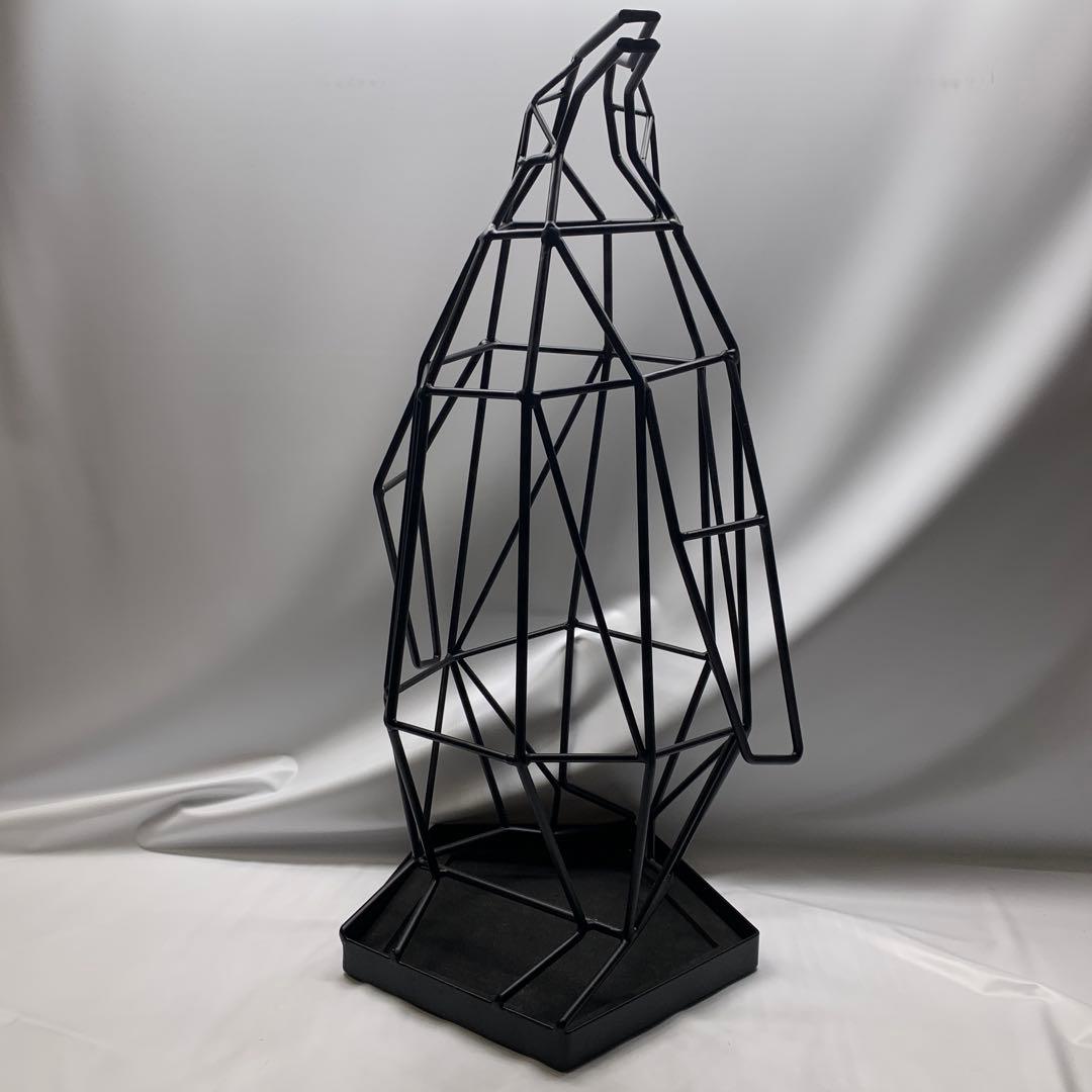 ペンギンの傘立て シャドーワイヤー UMBRELLA STAND PENGUIN