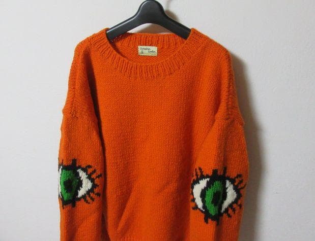 MacMahon Knitting Mills Eyes アイズ 目 オレンジ