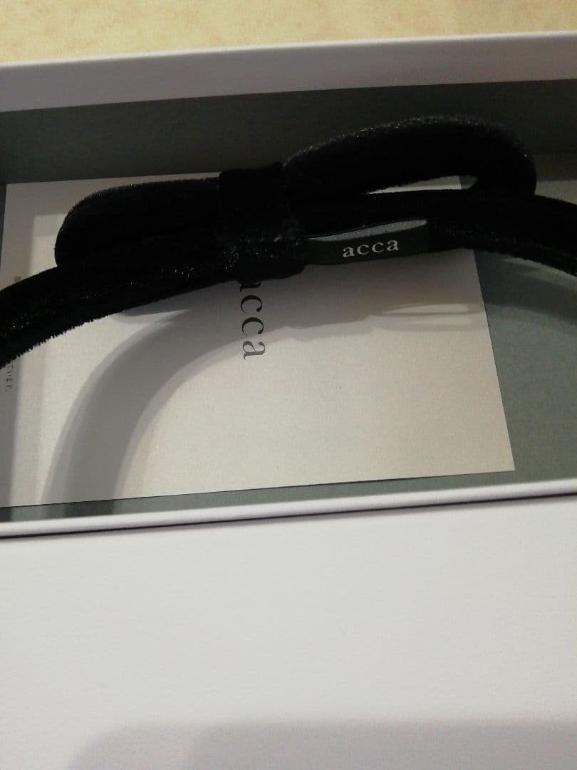 acca ビリーヘアハンド リボンカチューシャ