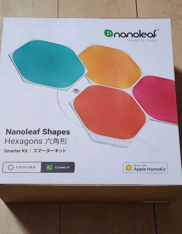 5ピースNanoleaf Shapes ナノリーフ ヘキサゴン スターターキット