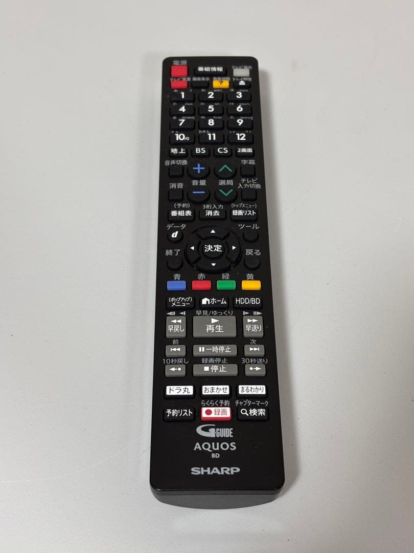SHARP AQUOS ブルーレイレコーダー 2B-C10EW1