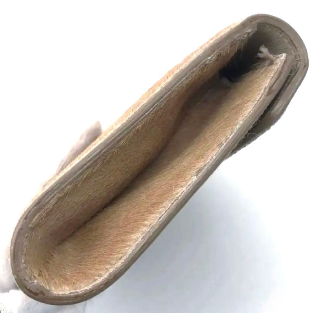 超希少·極美品✨イヴサンローラン リヴゴーシュ ハラコ　クラッチバッグ