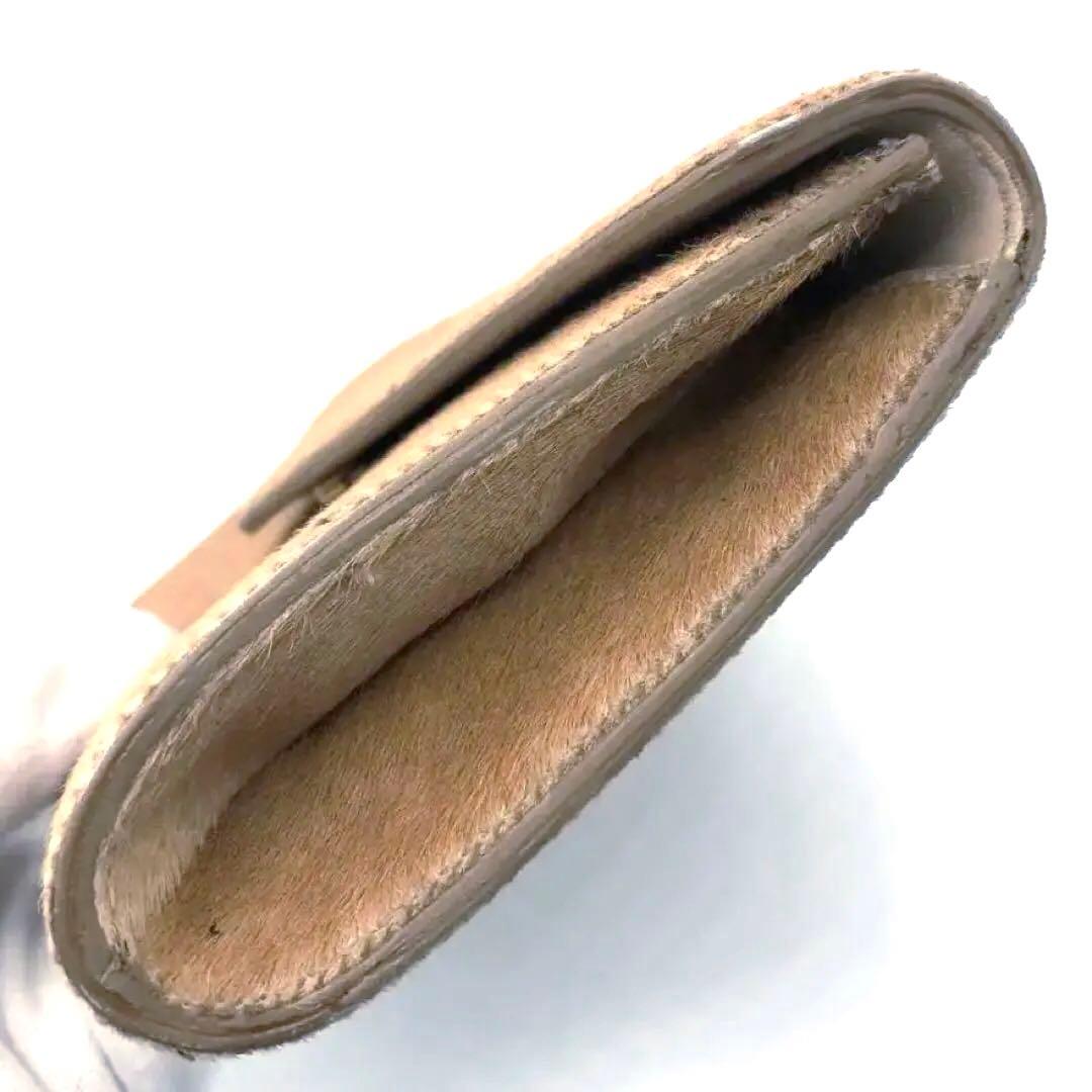 超希少·極美品✨イヴサンローラン リヴゴーシュ ハラコ　クラッチバッグ