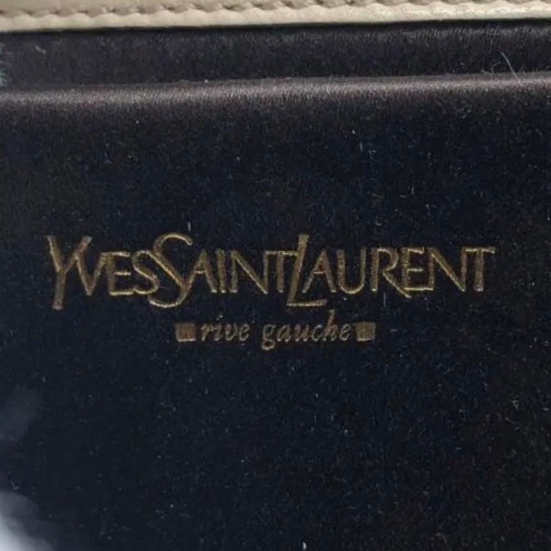 超希少·極美品✨イヴサンローラン リヴゴーシュ ハラコ　クラッチバッグ