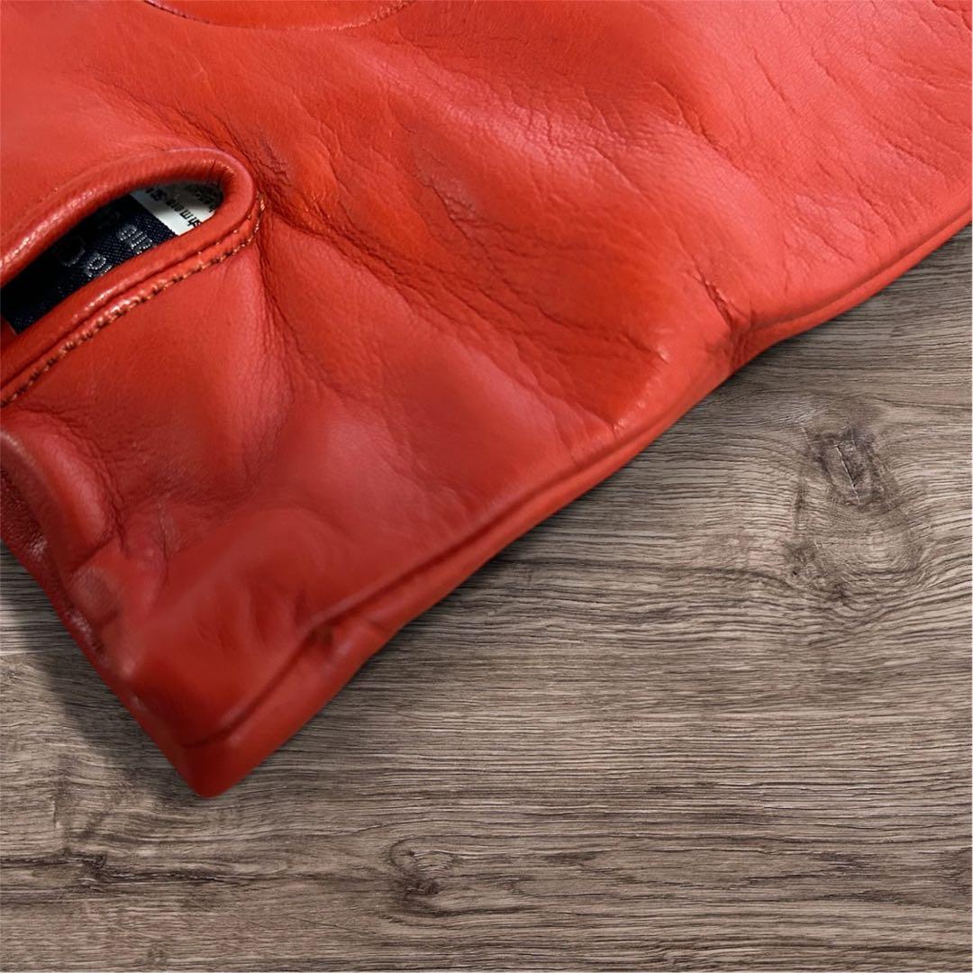 Gala Gloves レザー手袋 赤