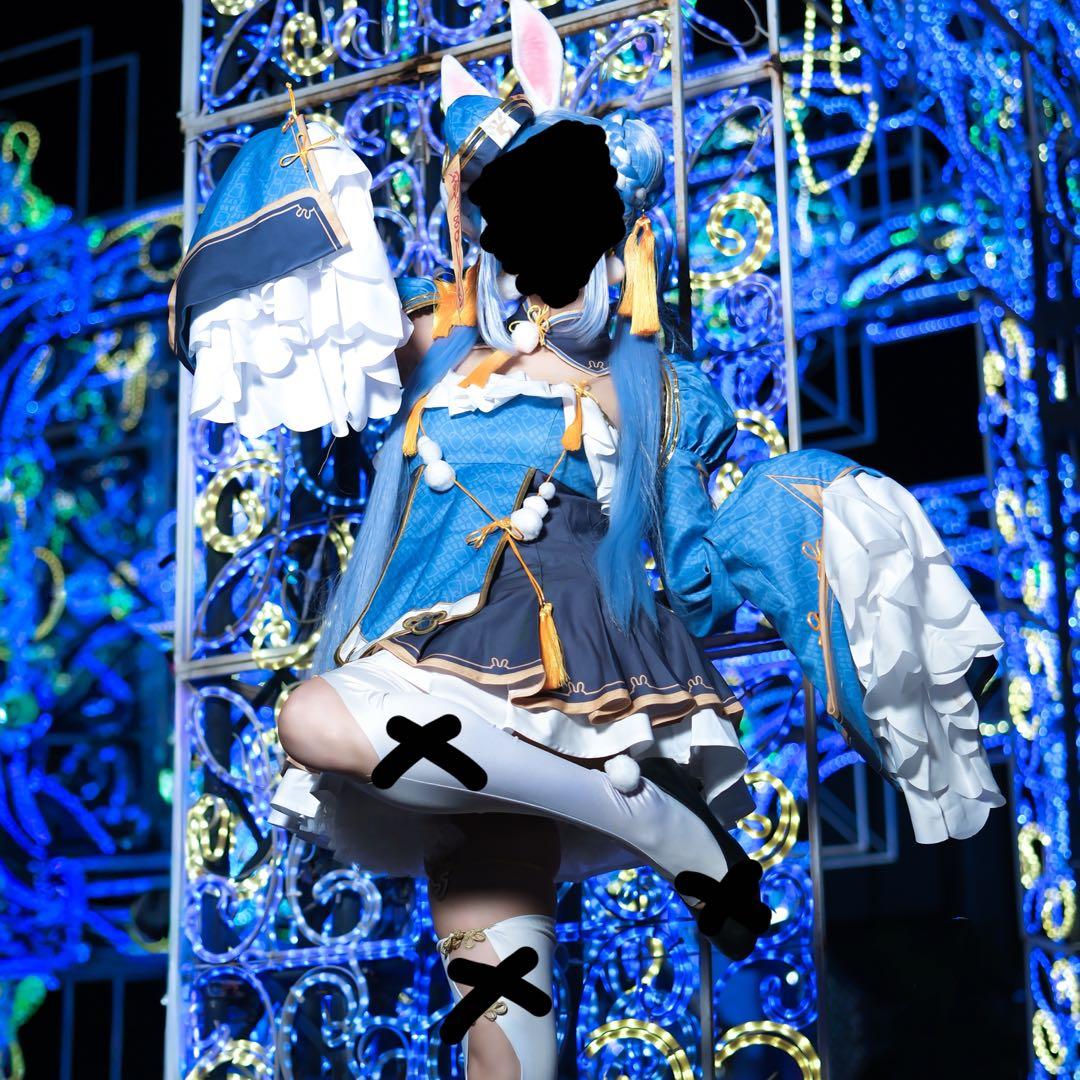 【これ以上値下げ❌】兎田ぺこら キョンシーコスプレ衣装