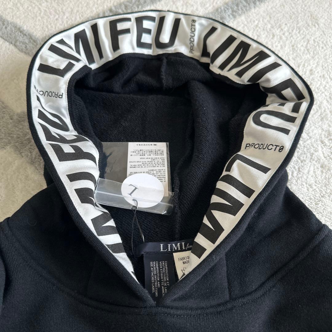 LIMI feuブラック ポンチョ　ヨウジヤマモト【新品未使用品】
