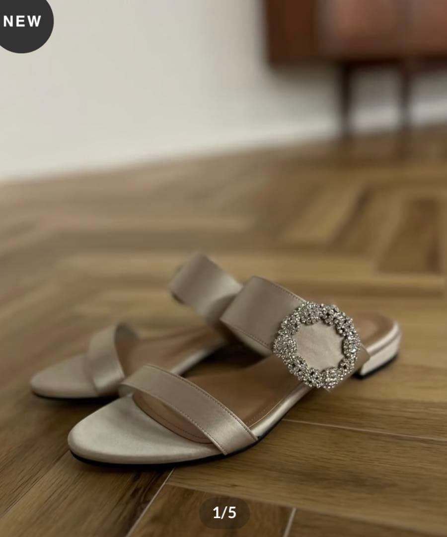 最終お値下げ　OHGA 【完売品】BIJOU SANDAL