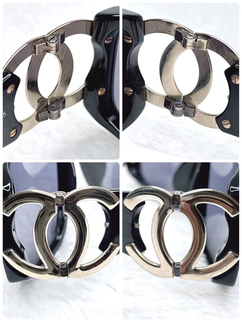 一級品✨ CHANEL シャネル　サイドゴールド　ココマーク　サングラス