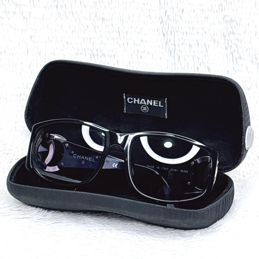 一級品✨ CHANEL シャネル　サイドゴールド　ココマーク　サングラス