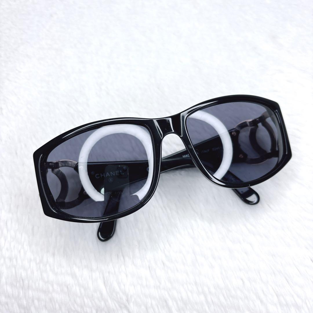 一級品✨ CHANEL シャネル　サイドゴールド　ココマーク　サングラス