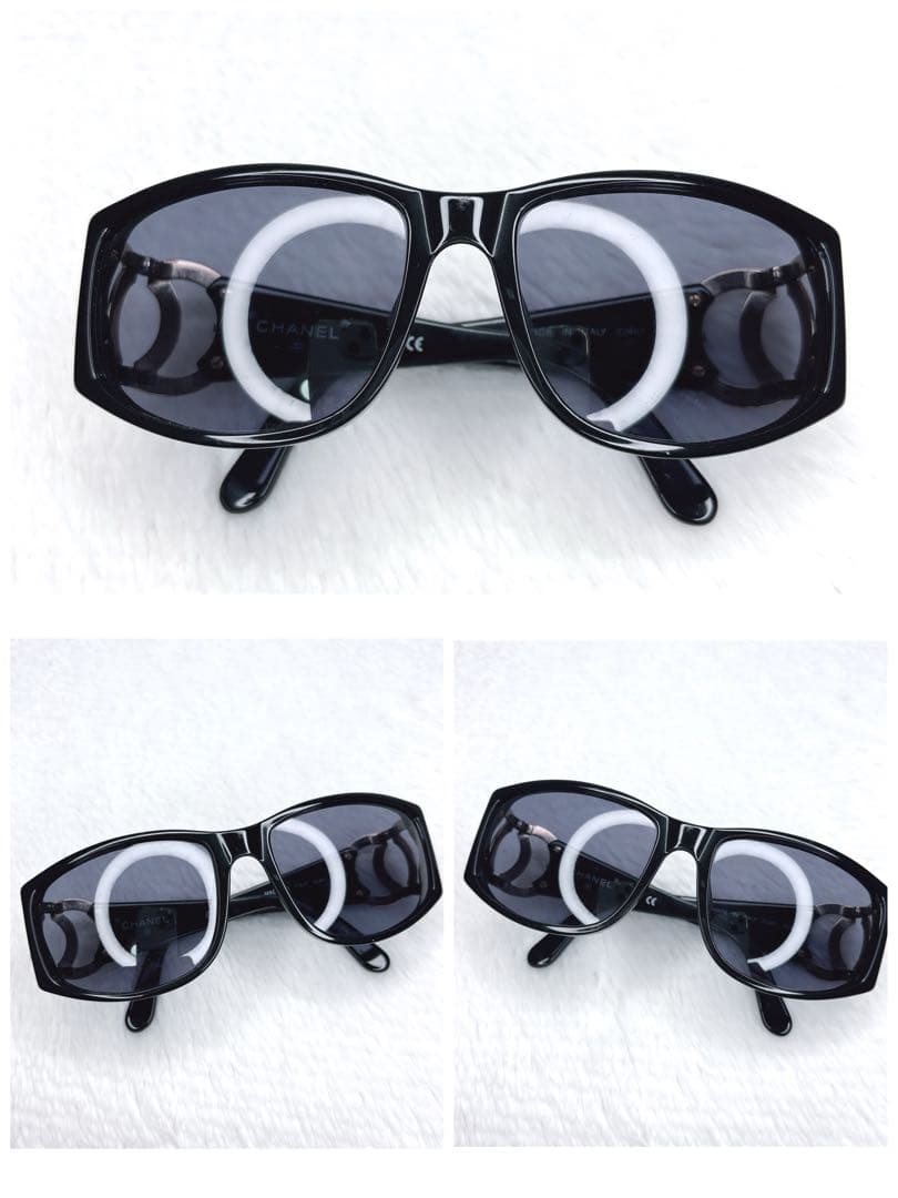 一級品✨ CHANEL シャネル　サイドゴールド　ココマーク　サングラス