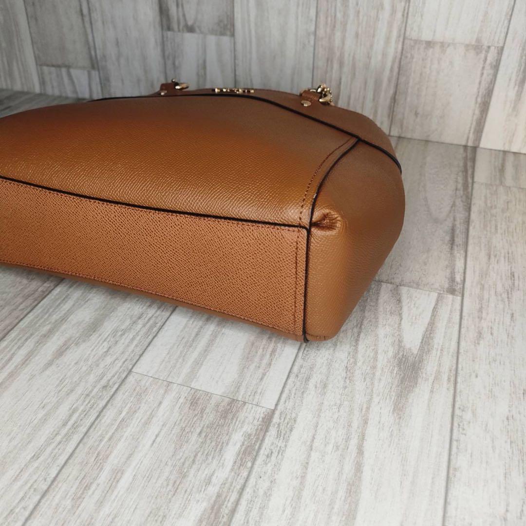 50 COACH コーチ　レザー　2WAY ハンドバッグ　ショルダーバッグ