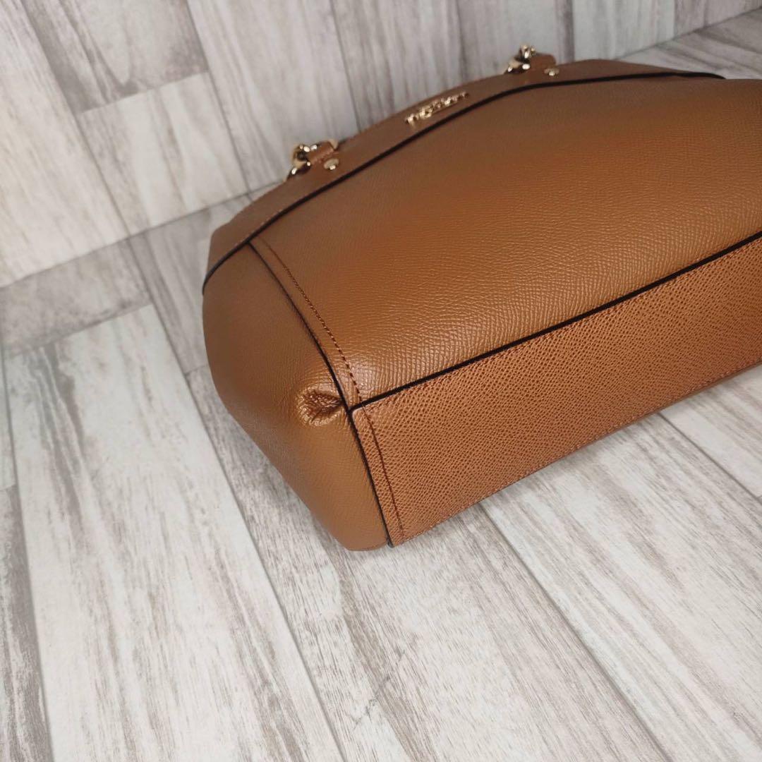 50 COACH コーチ　レザー　2WAY ハンドバッグ　ショルダーバッグ