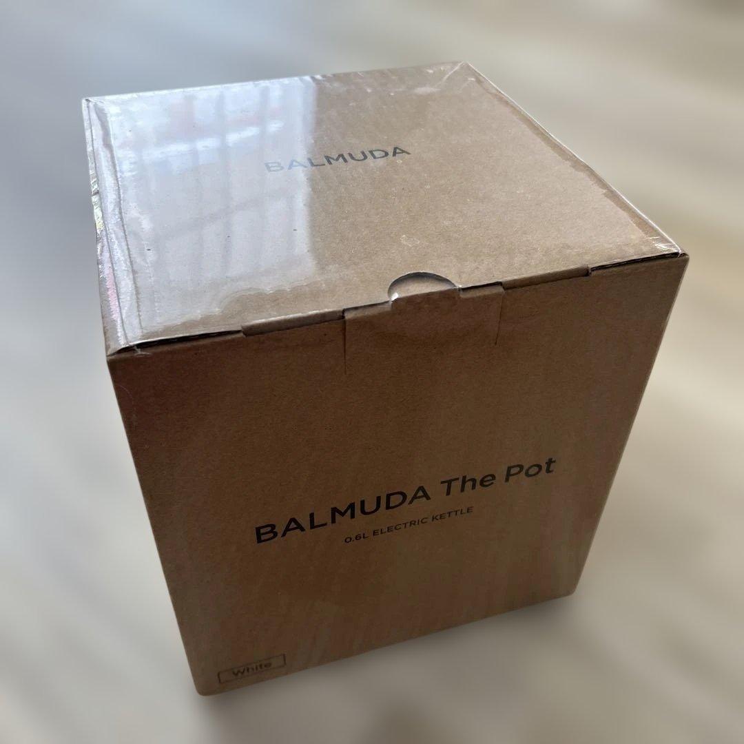 【新品未開封】BALMUDA The Pot バルミューダ ザ・ポット ホワイト