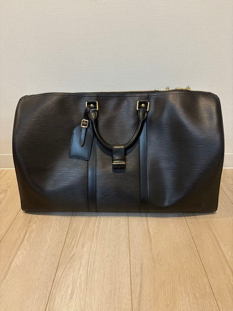 Louis Vuitton エピレザー ボストンバッグ ブラック