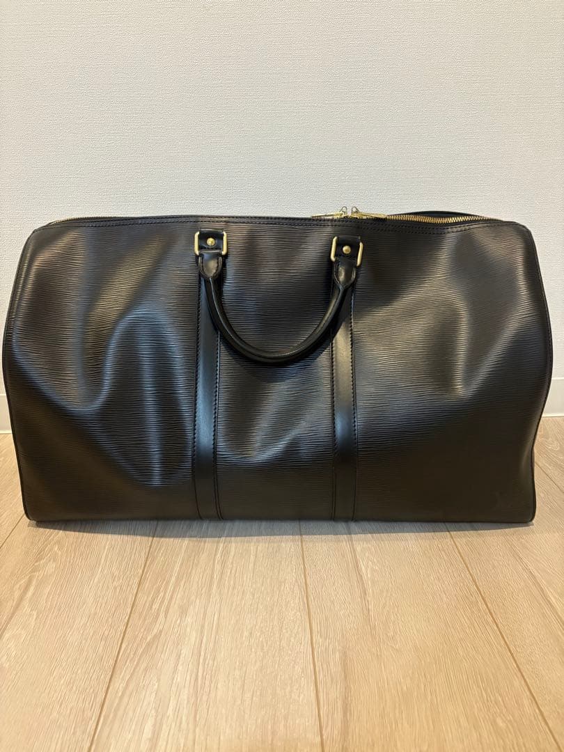 Louis Vuitton エピレザー ボストンバッグ ブラック