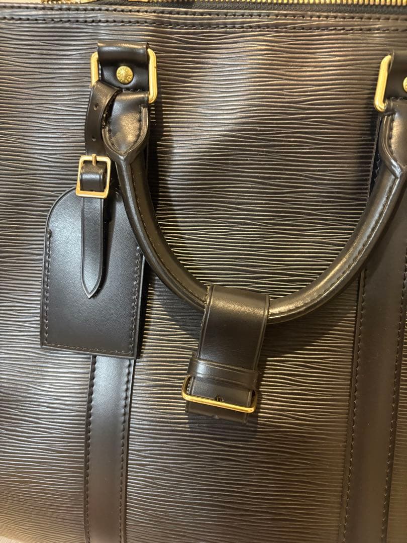 Louis Vuitton エピレザー ボストンバッグ ブラック