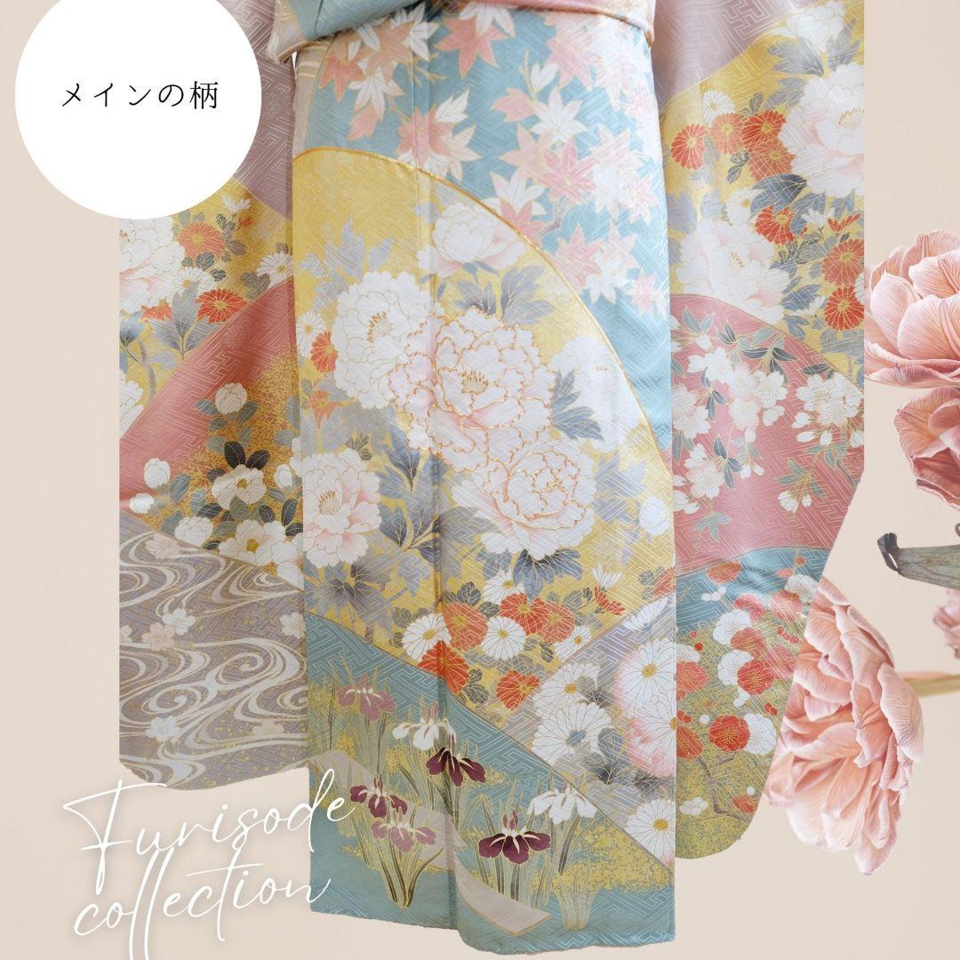 yukidaruma専用　振袖フルセット+草履バックセット