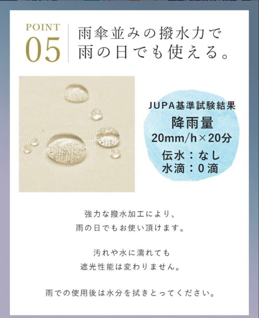 Rose Blanc 芦屋ロサブラン 春雨兼用折りたたみ傘