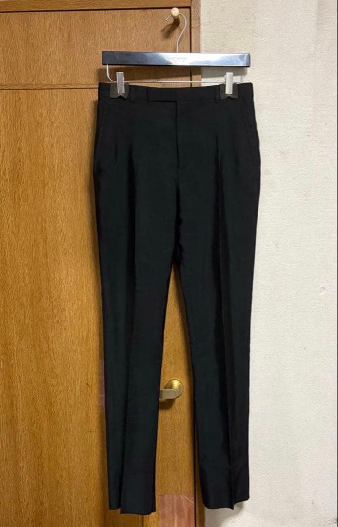 Saint Laurent ハイウエストテーラードパンツ