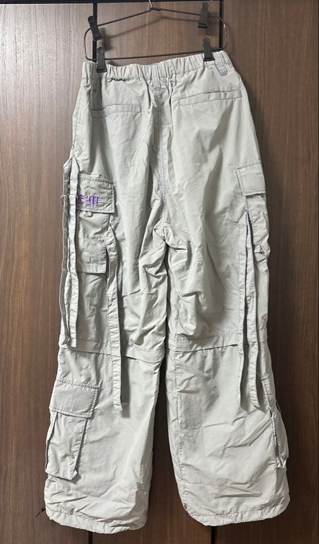 『REFLEM / レフレム』 セパレートワイドアジャスターパンツ グレー