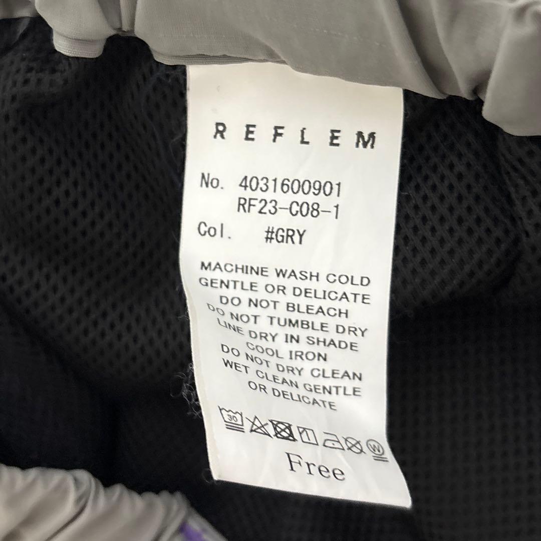 『REFLEM / レフレム』 セパレートワイドアジャスターパンツ グレー