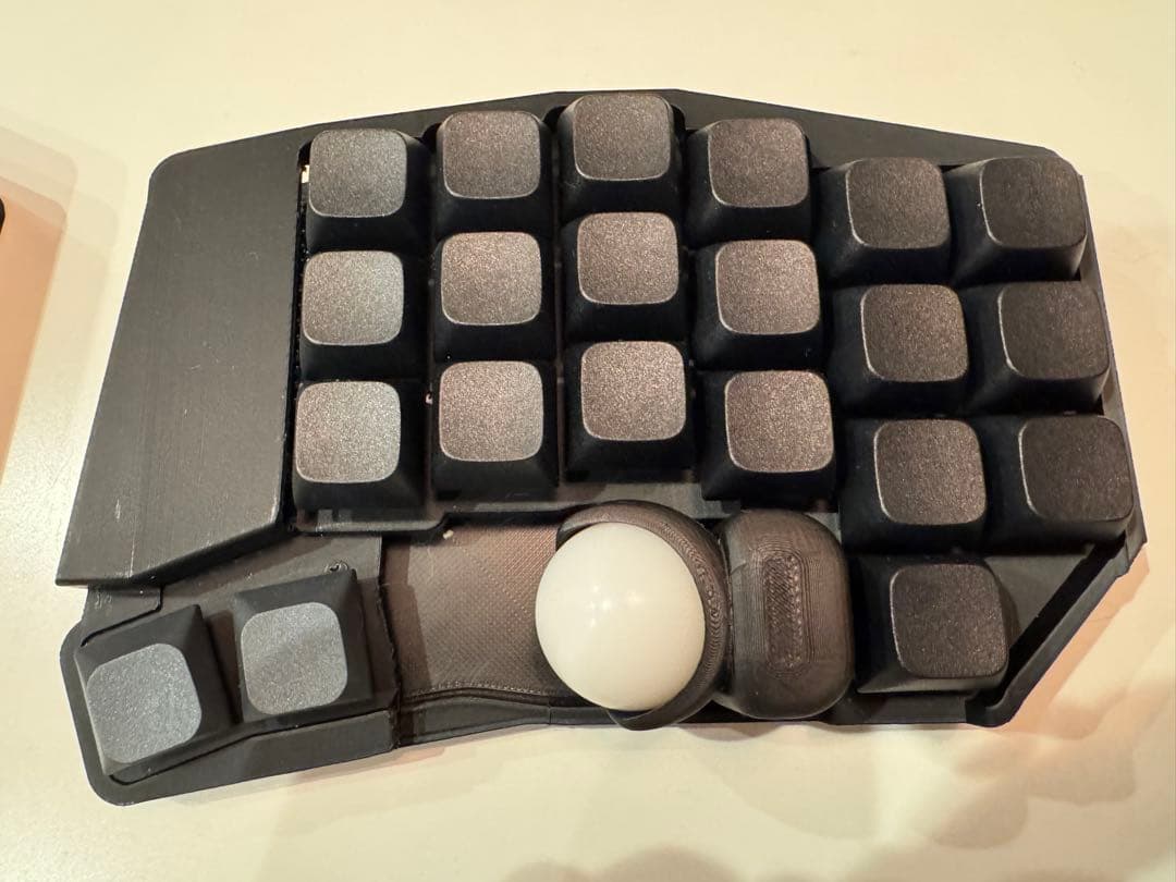 【新品】keyball44 トップケースマウント方式　黒仕様　フルフェイスケース