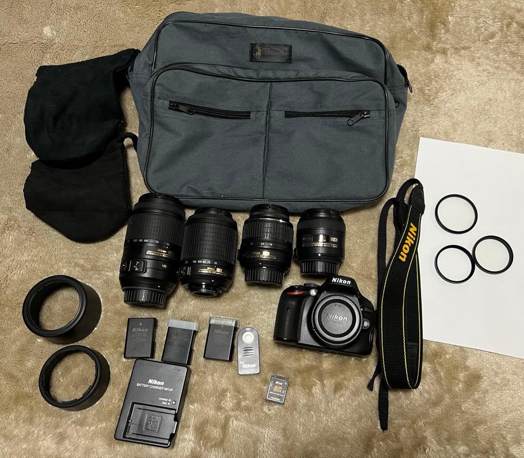 Nikon D5100 – DSLR レンズセット