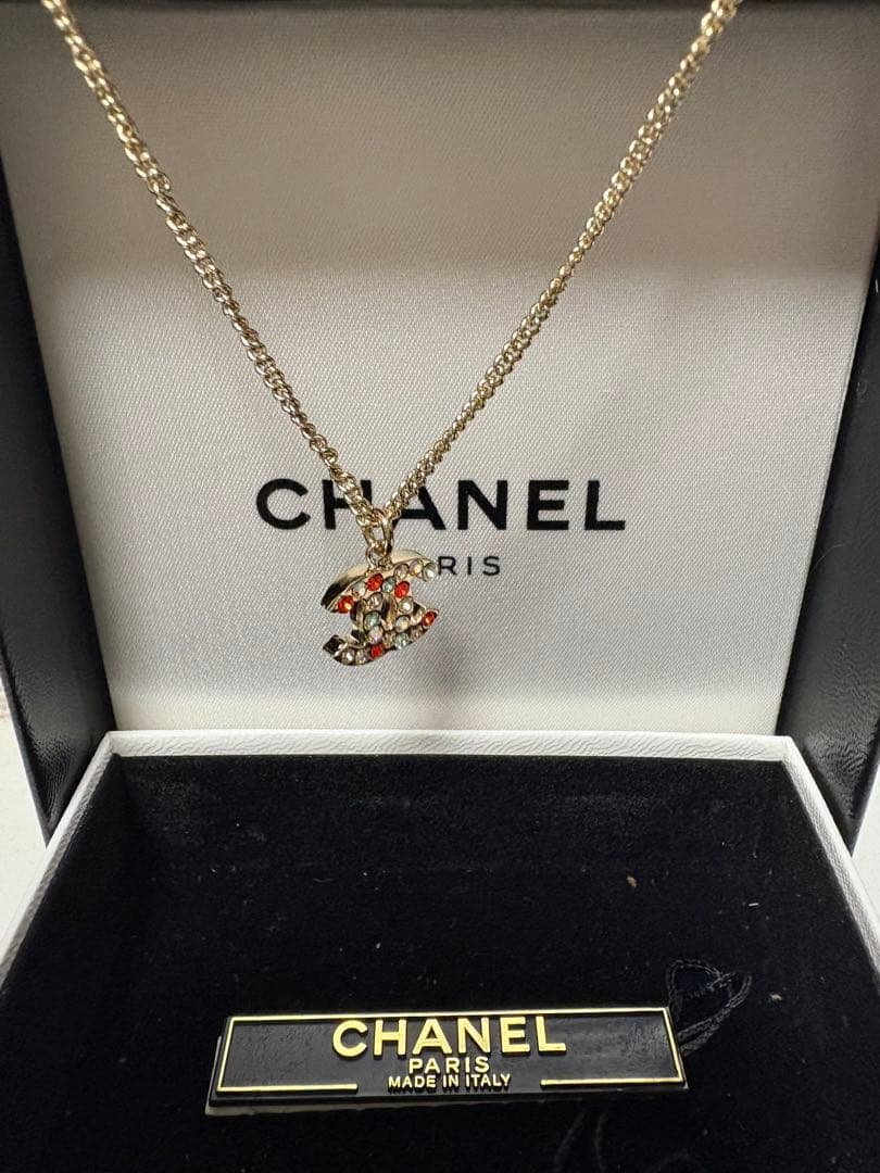 CHANEL CCロゴ ネックレス ゴールド　新品未使用品