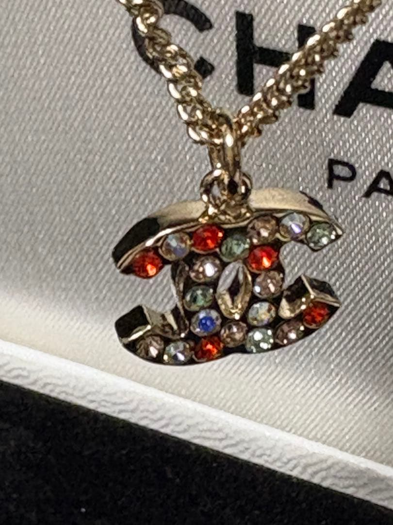 CHANEL CCロゴ ネックレス ゴールド　新品未使用品