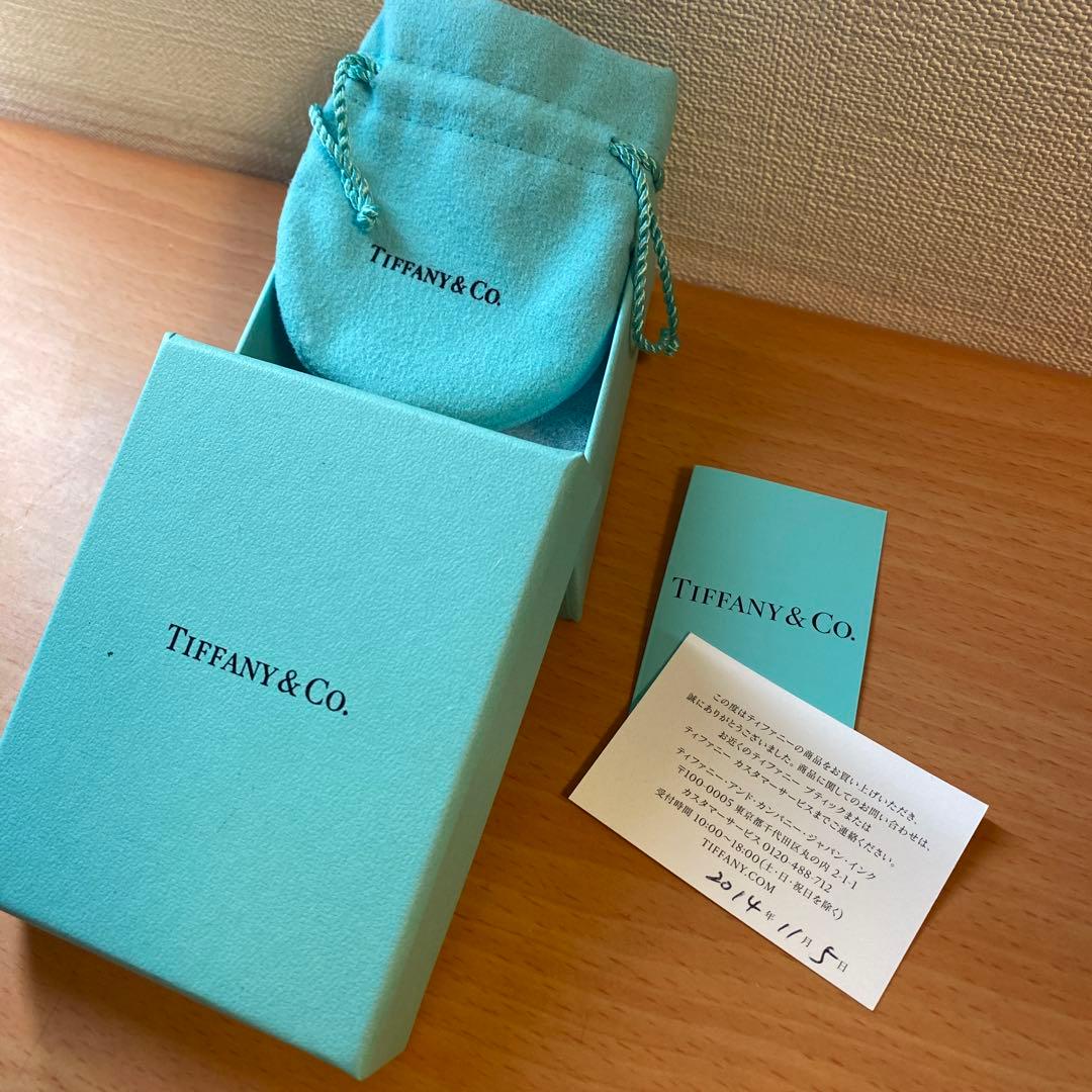 ね*め様 Tiffany & Co. ダブル ハート タグ ペンダント