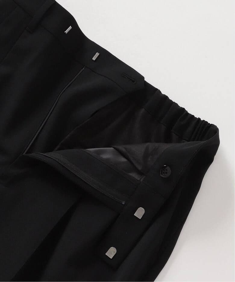 FRAMeWORK ウォッシャブルTWタックワイドパンツ 34
