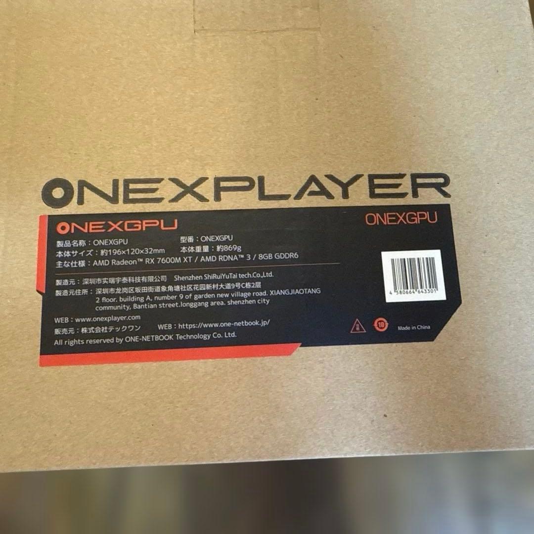 グラフィックボード・グラボ・ビデオカード ONEXGPU (RX7600M XT)