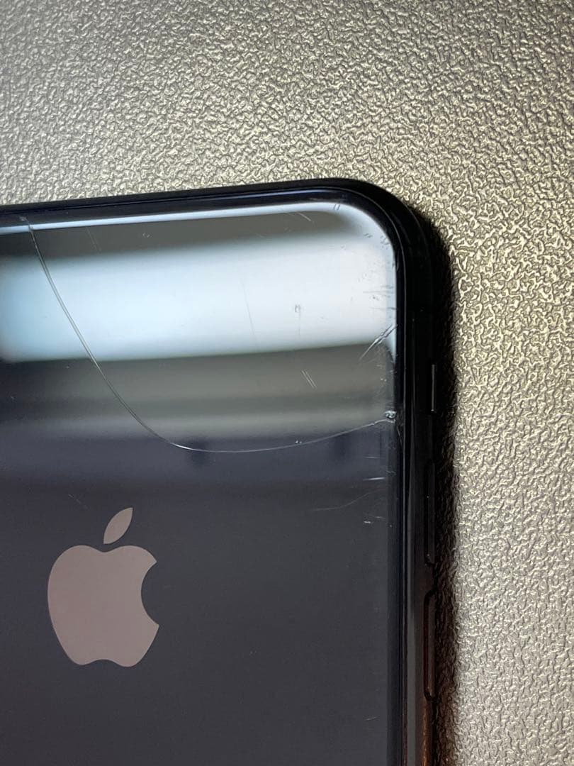 iPhone X256GB画面割れ背面割れバッテリー最大容量72% SIMフリー