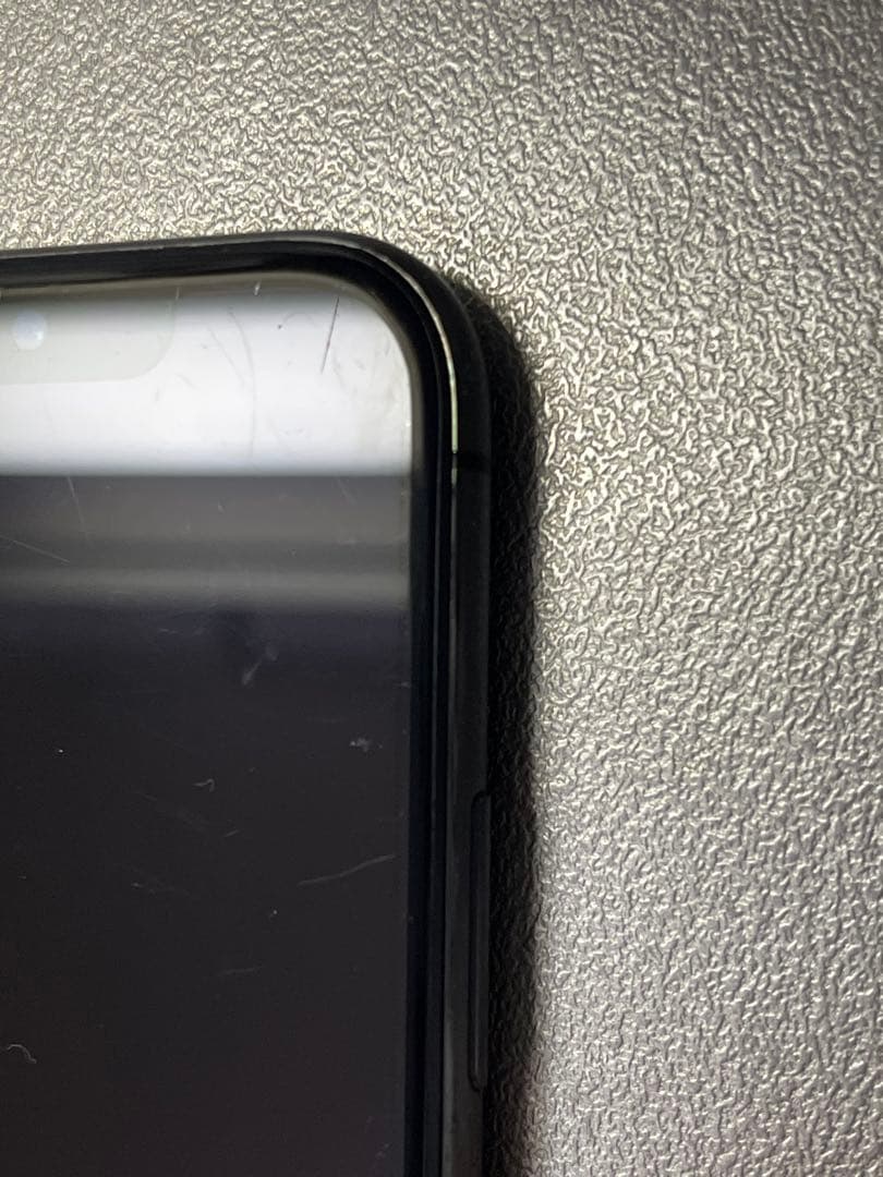 iPhone X256GB画面割れ背面割れバッテリー最大容量72% SIMフリー