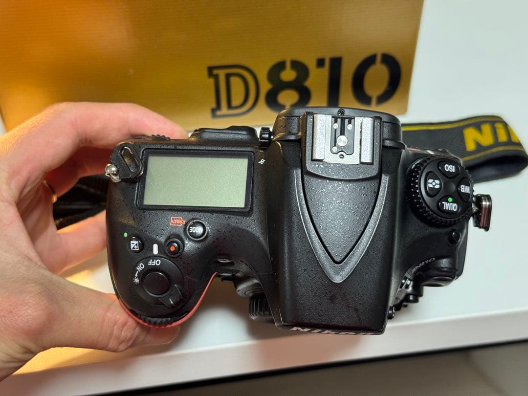 中古のNikon D810 ボディ