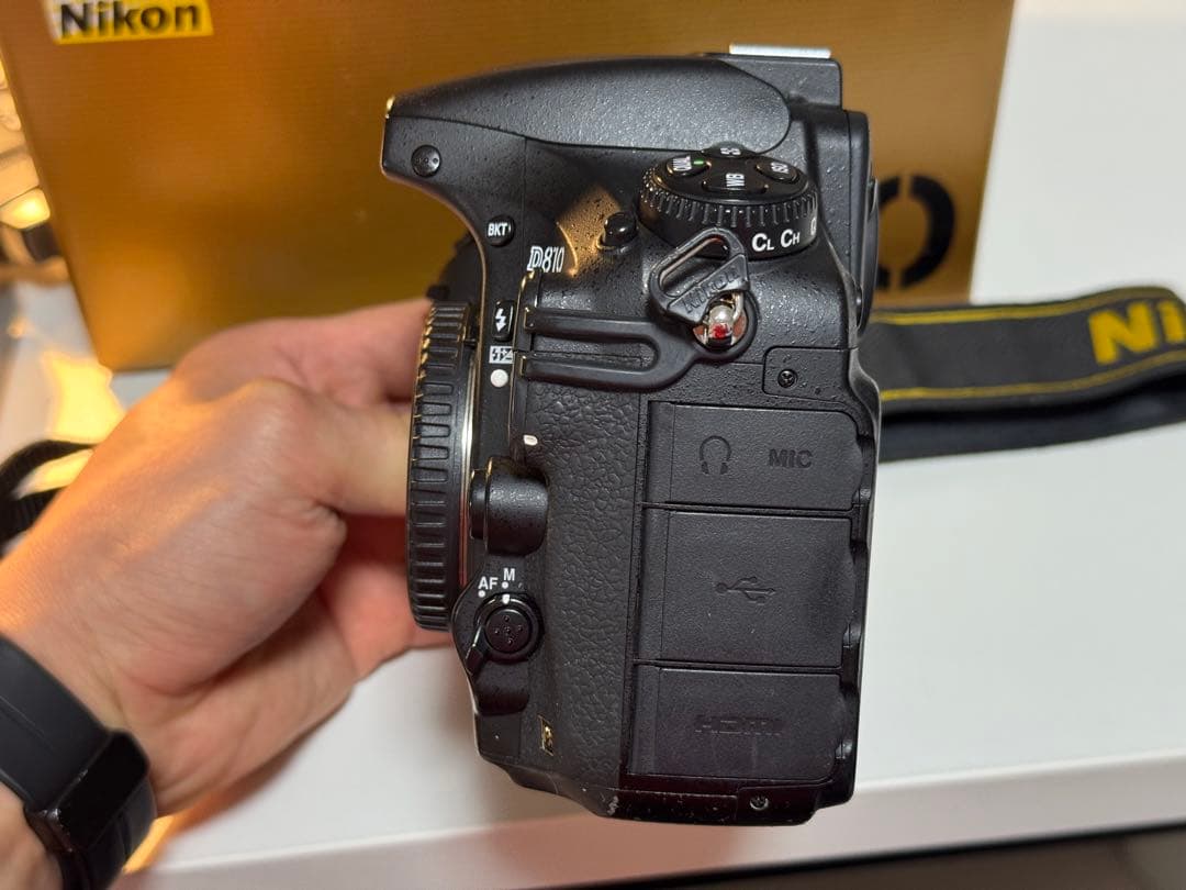 中古のNikon D810 ボディ