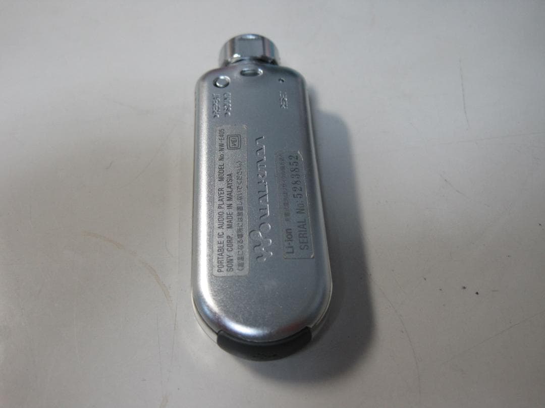 SONY ウォークマン NW-E405 中古品 動作確認済 ミッドナイトブラック