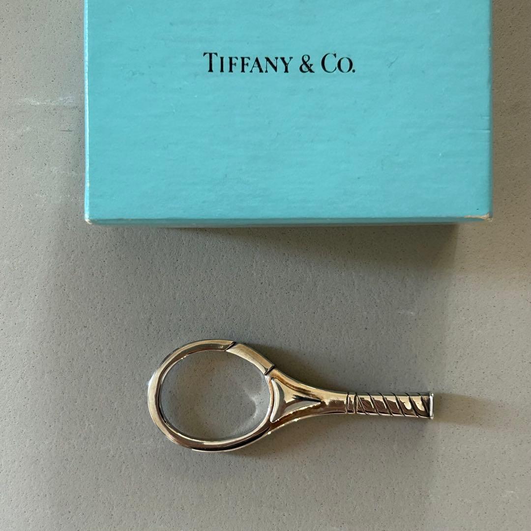 1*1様 TIFFANY&Co. ティファニー　キーリング テニスラケット　シル