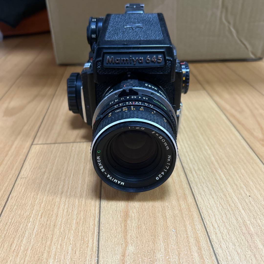 Mamiya 645 一眼レフカメラ 80mmレンズ付き