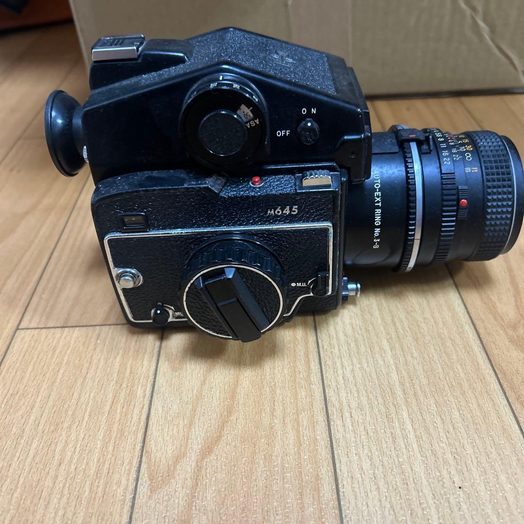 Mamiya 645 一眼レフカメラ 80mmレンズ付き